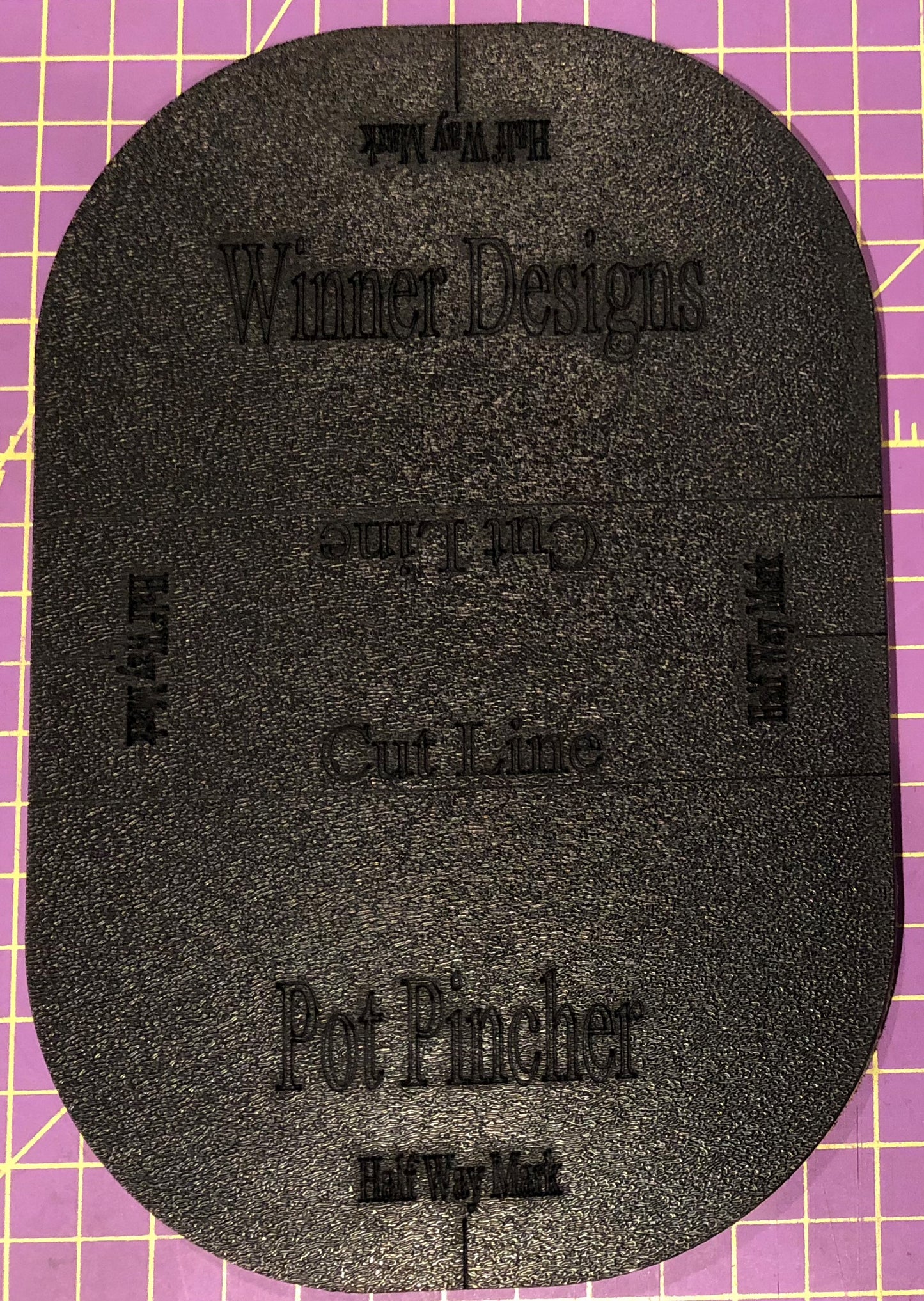Pot Pincher Pot Holder Template