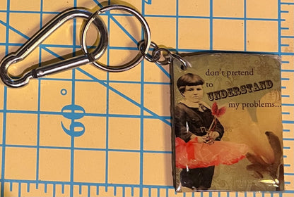 Dangles: Hardware Swivel Clip/Key Chain: Mix